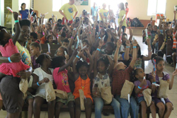 students in dance class