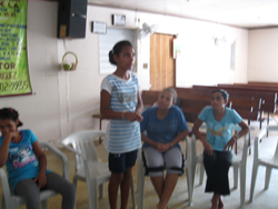 students in dance class