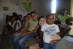 students in dance class