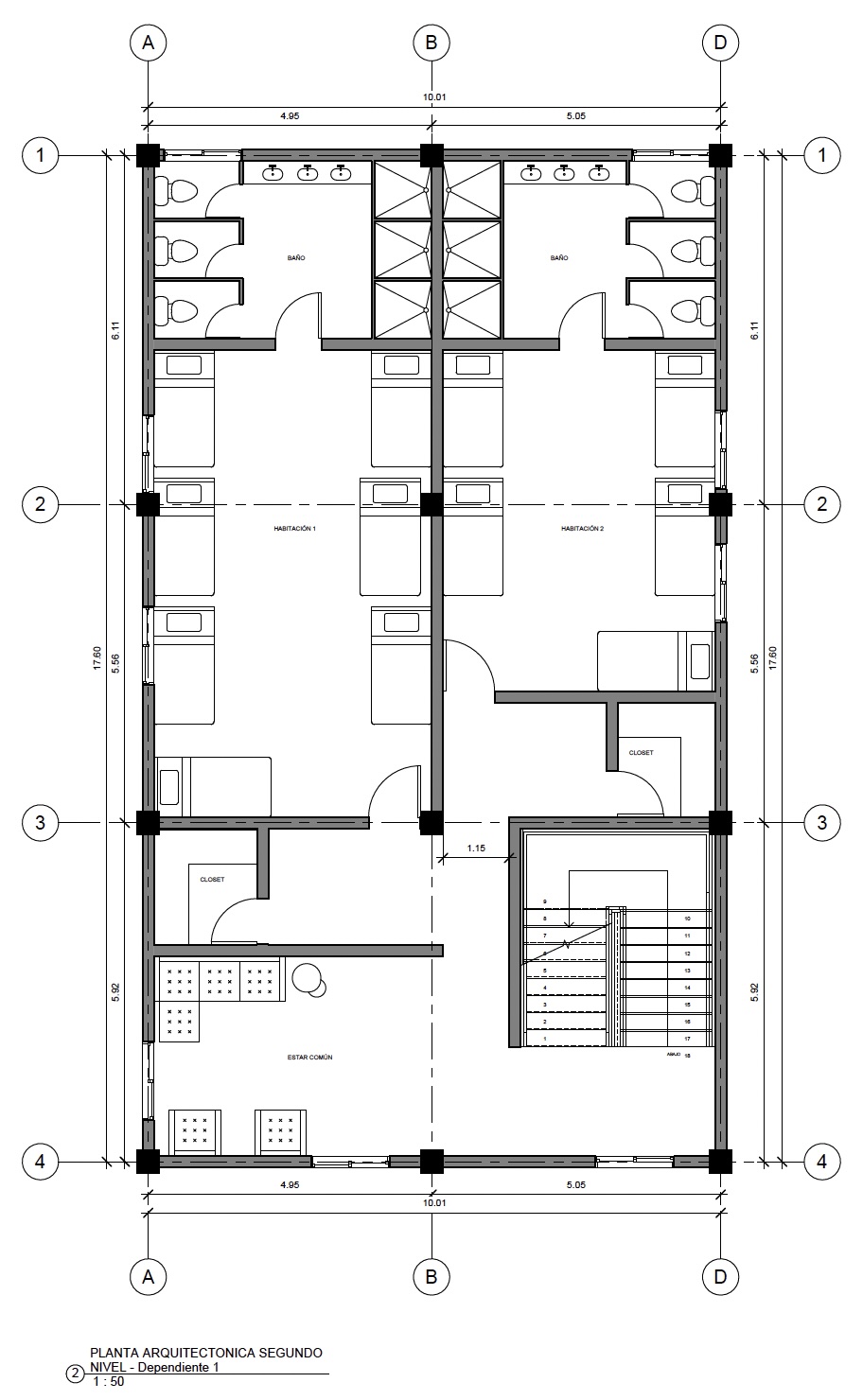 Cienfuegos Nutrition Center & Dormitory - 2nd Floor